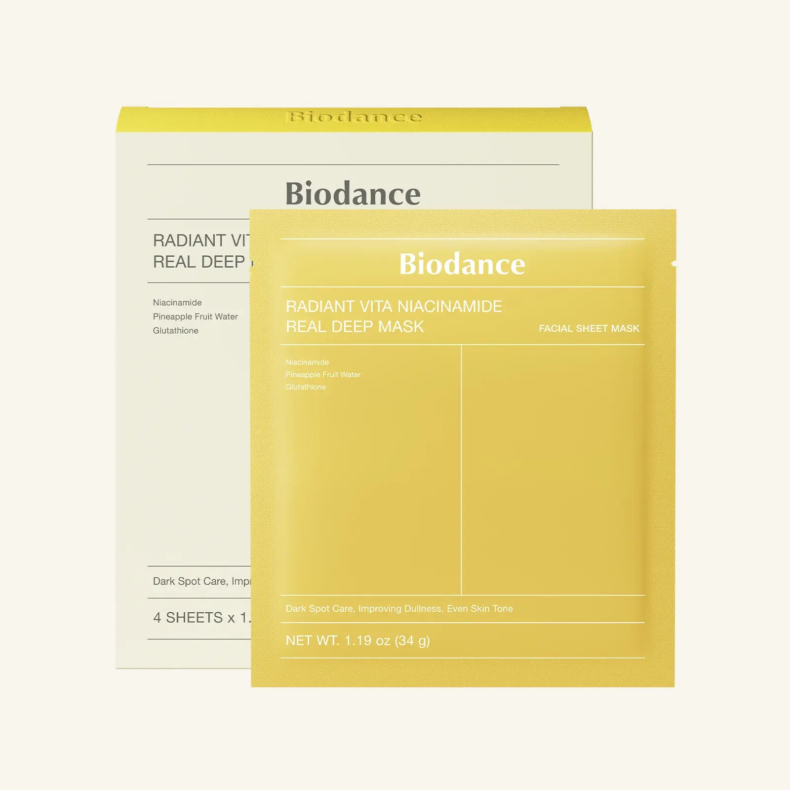 Radiant Vita Niacinamide Real Deep Mask image 1