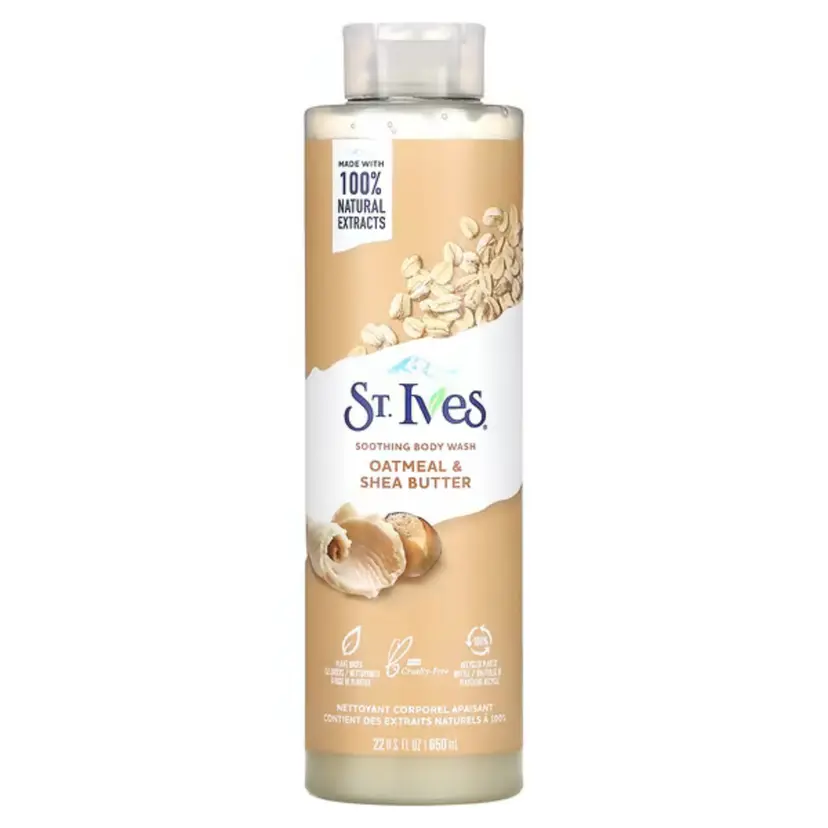 St.Lves Soothing Body Wash, Oatmeal & Shea Butter