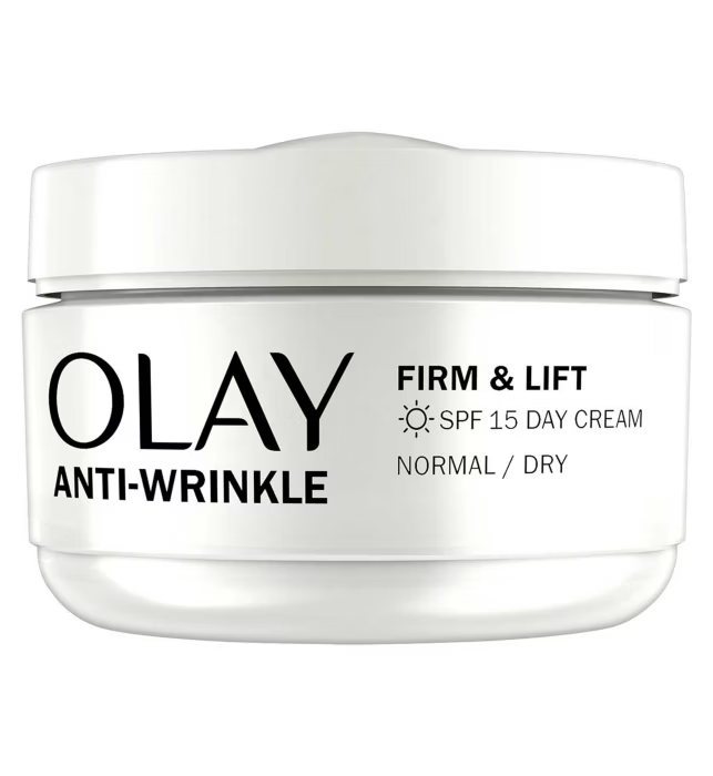 Olay Anti-Wrinkle Firm & Lift Day Cream SPF15 50ml offer Olay Anti-Wrinkle Firm & Lift Day Cream SPF15 50ml image 1