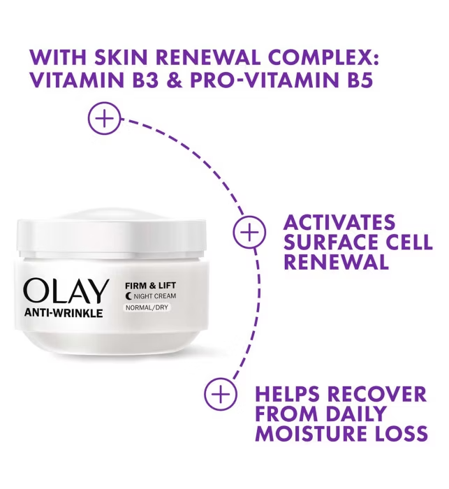 Olay Anti-Wrinkle Firm & Lift Night Cream image 2