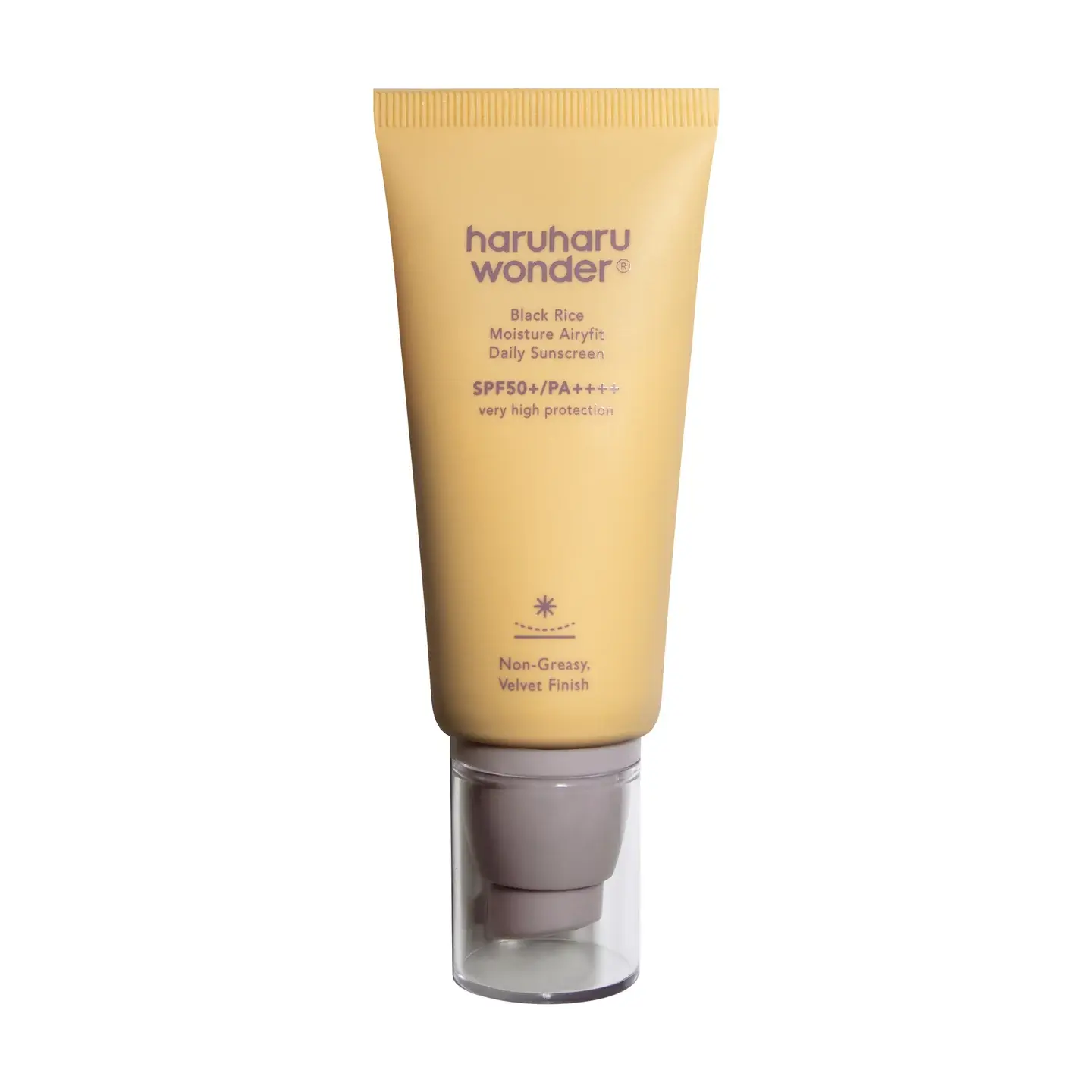 Haruharu Wonder Moisture Airyfit Daily Sunscreen SPF50+/PA++++ / Unscented image 1