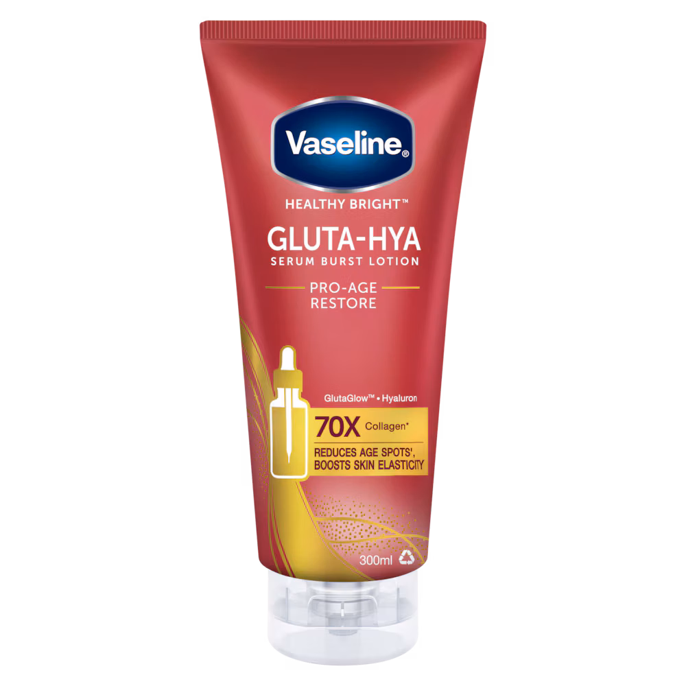 Vaseline® Gluta-Hya Serum Burst Lotion Pro-Age Restore image 1