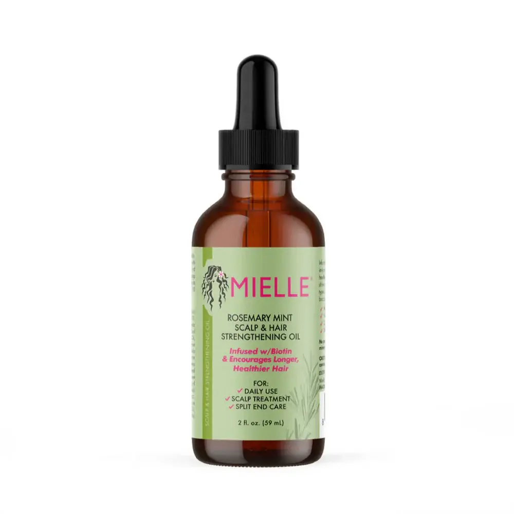 MIELLE Rosemary Mint Scalp & Hair Strengthening Oil image 1