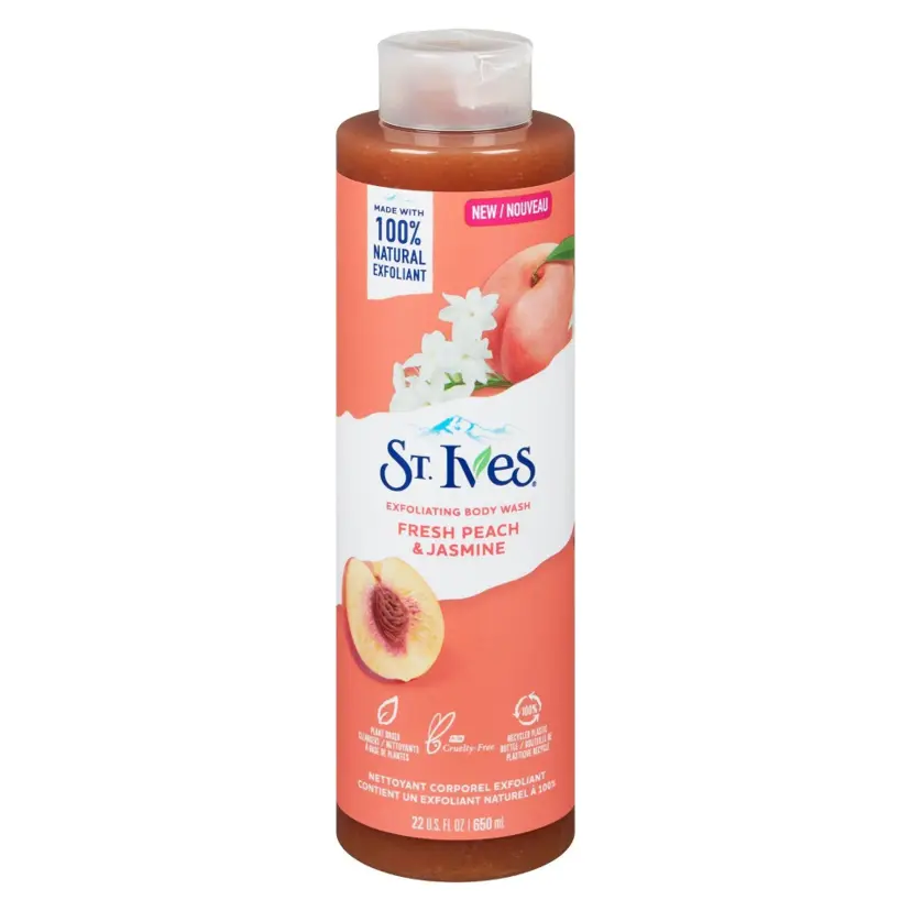 St. Ives Exfoliating Fresh Peach & Jasmine Body Wash
