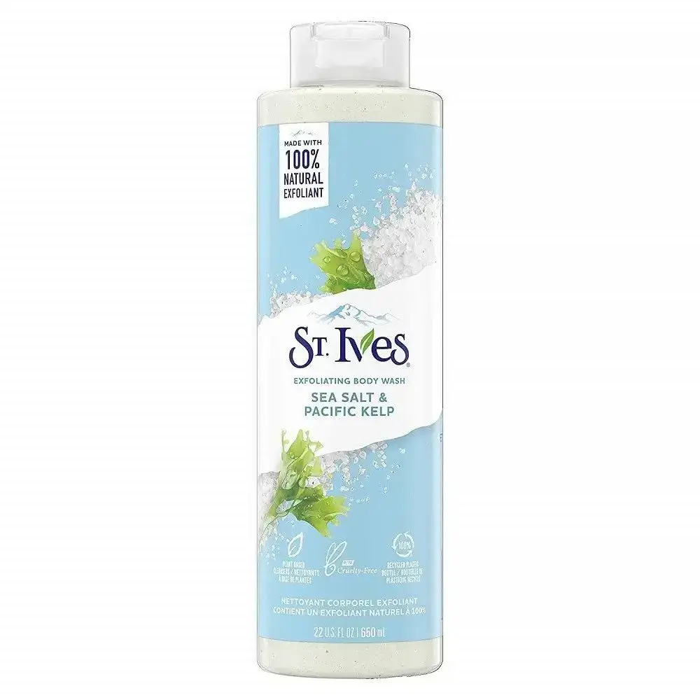 St. Ives Exfoliating Body Wash Sea Salt and Pacific Kelp image 1